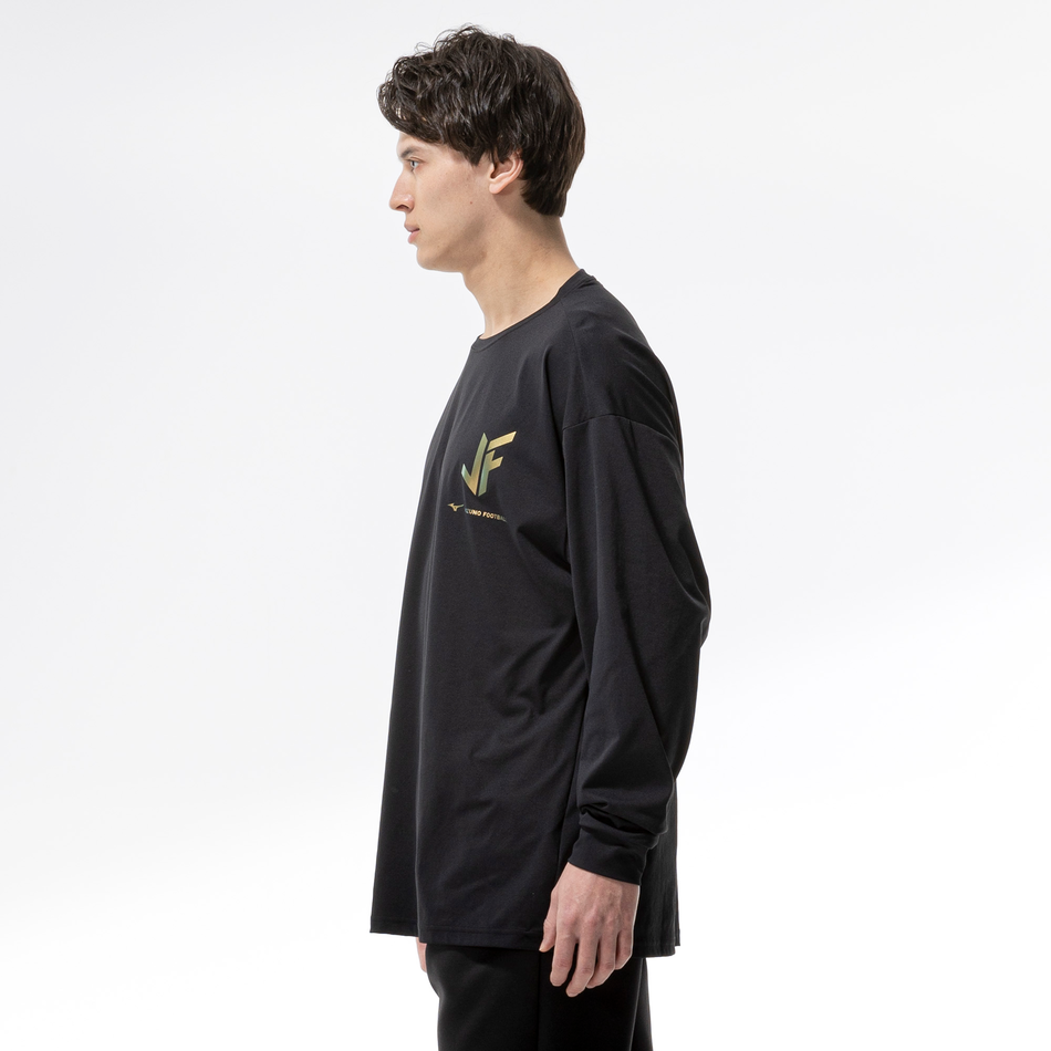 Mizuno JF SOFTDRY STRETCH TEE LONG SLEEVE Black
